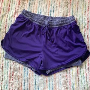 C9 by Champion Purple Workout Shorts Sz M